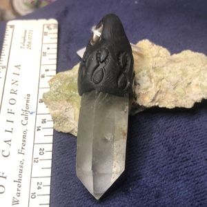 Brazilian Quartz Crystal Unisex